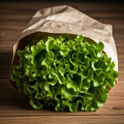 Batavia Salat aus der Region – Bioanbau